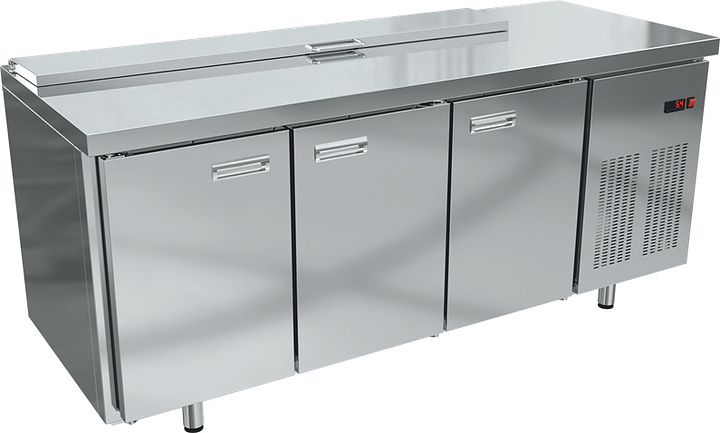 Стол холодильный для салатов KRONER СХС 3-180-70