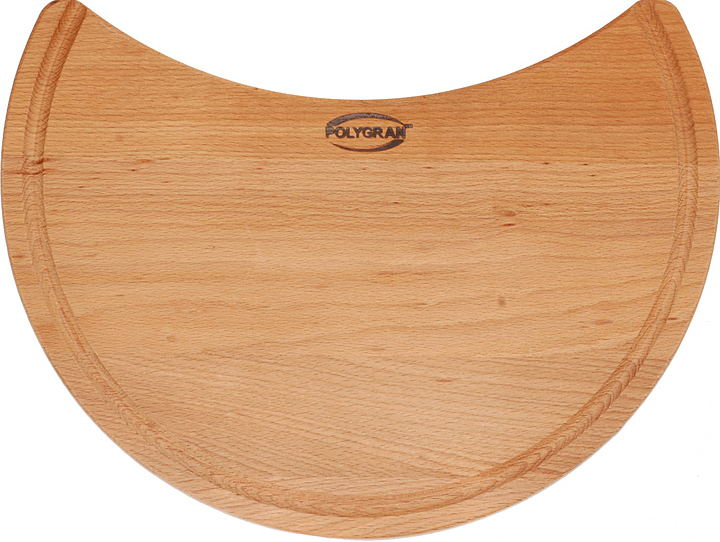 Доска разделочная для мойки Polygran F-05, бук