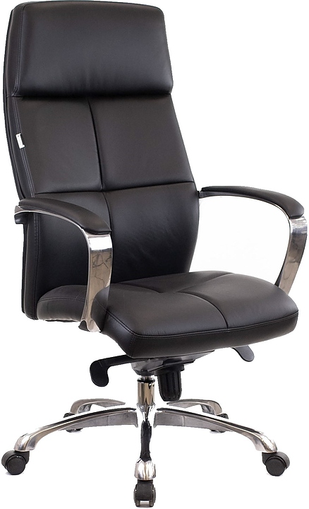 Кресло для руководителя Everprof Madrid кожа, черное