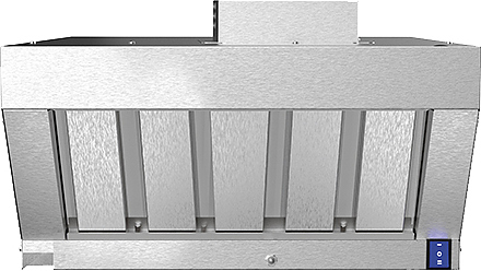 Зонт вытяжной Radax KG53MAF2