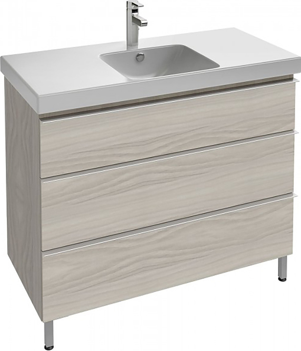 Тумба Jacob Delafon ODEON UP EB994-N18 100 см, белая блестящая
