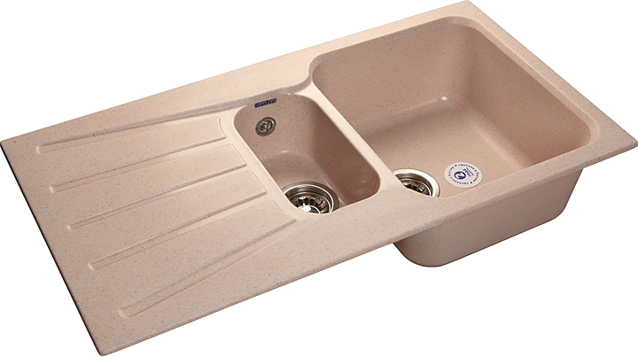 Кухонная мойка GranFest Standart GF-S940KL св. розовый