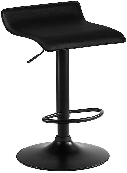 Стул барный DOBRIN 3013-LM-N TOMMY BLACK (черный) 2 шт.