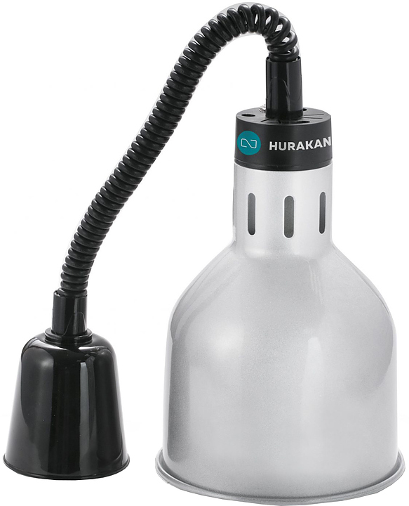 Лампа инфракрасная Hurakan HKN-DL775 серебряная