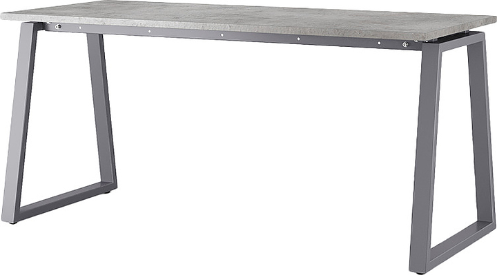 Стол офисный КОБОР TR-160/80 graphite/chicago