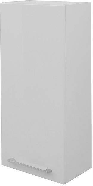 Шкаф подвесной De Aqua Тока 4 L 35х75 см левый, белый