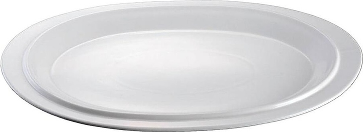Блюдо сервировочное P.L. Proff Cuisine F0112-12 30х21,5 см h=3 см (фарфор) овальное с бортом белое