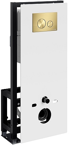 Система инсталляции для подвесного унитаза Wasserkraft Glan 66TLT.010.ME.WH.MG02