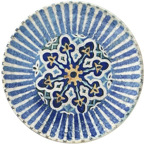 Тарелка подстановочная ID Fine Cordoba Blue TVL28DZ-ID1024 28 см