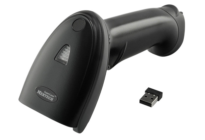 Беспроводной двумерный сканер штрих-кода Mertech CL-2220 BLE SPP Dongle P2D USB black, черный