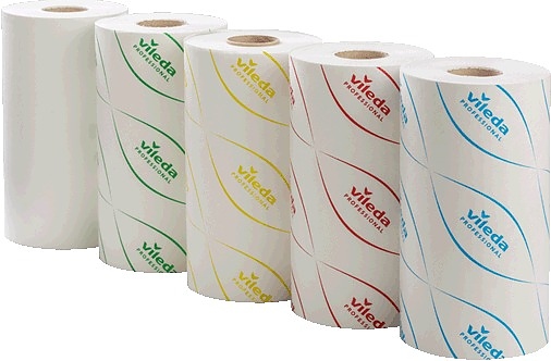 Салфетка Vileda Professional МикронСоло в рулоне, белый (180 шт.)