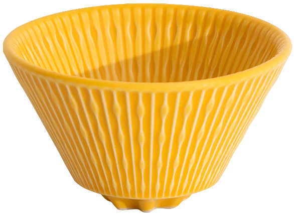 Воронка для капельницы Loveramics Brewers Flatbed Coffee Dripper C099-86AYE желтый (Yellow)