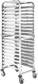 Тележка-шпилька универсальная CSS L/TR-15A 15 уровней GN1/1, 600х400 мм или 350х450 мм (нерж. сталь)