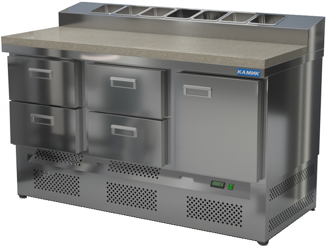 Стол холодильный для пиццы КАМИК СОПН-К-141576