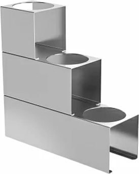 Подставка под емкости для сиропов Assum 105х315х315 (KF079-02-106, код 169900)