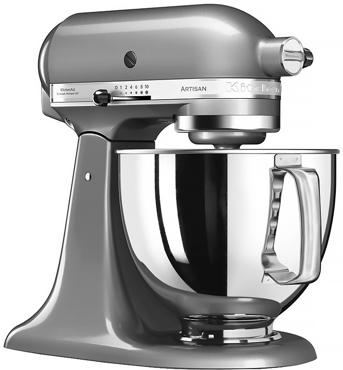 Миксер планетарный KitchenAid Artisan 5KSM125ECU 4,8 л серебристый