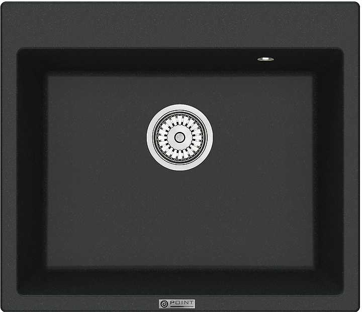 Мойка кухонная Point Бинга 60 PN3003B черная