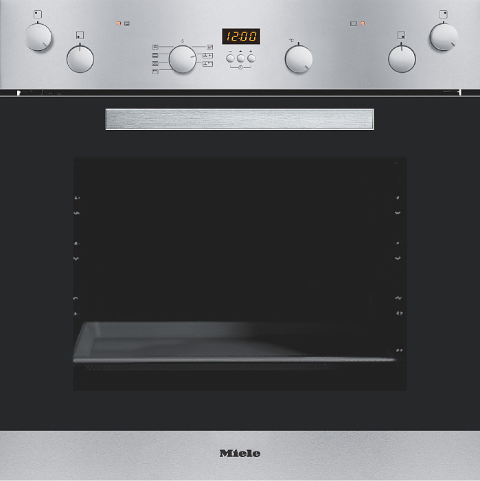 Зависимый электрический зависимый духовой шкаф Miele H 4210 E сталь