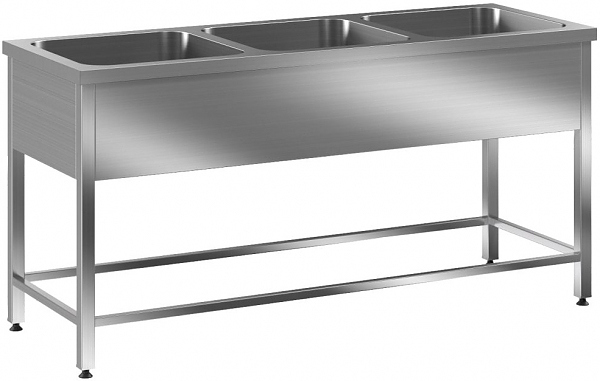 Ванна моечная KRONER ВМЦП-3/600