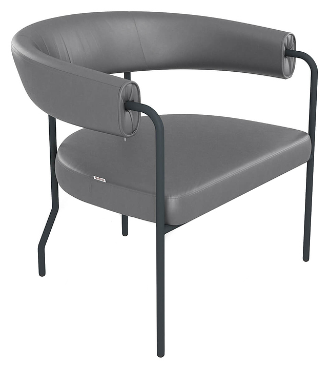 Стул Sheffilton SHT-AMS120 серый / антрацит