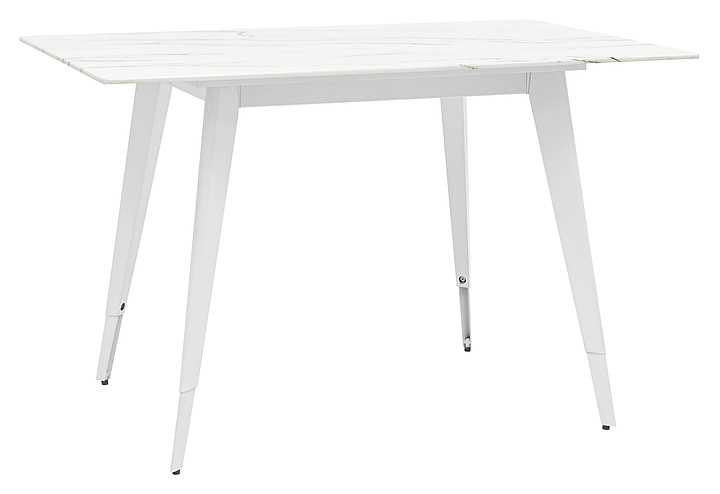 Стол Stool Group Ричмонд 120*80 белый стеклянный