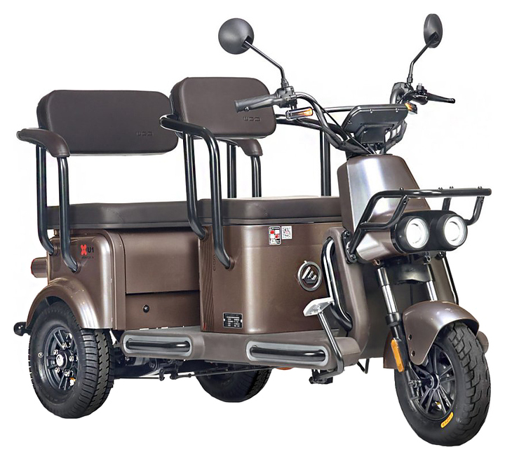 Трицикл WANSHIDA U1-X коричневый