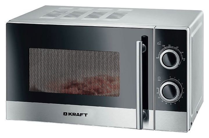 Микроволновая печь Kraft KF 20 MW7S-200 M серебристая