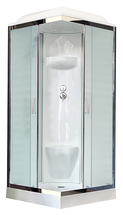 Душевая кабина Royal Bath RB90HP6-WC-CH 90х90 см