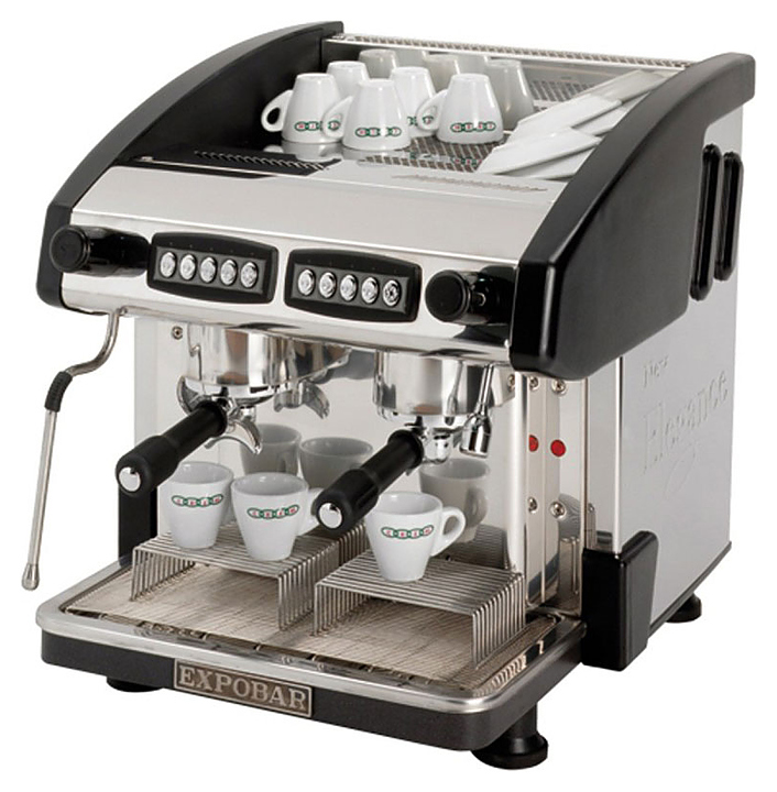 Кофемашина Expobar New Elegance Mini Control 2 GR Black (высокие группы)