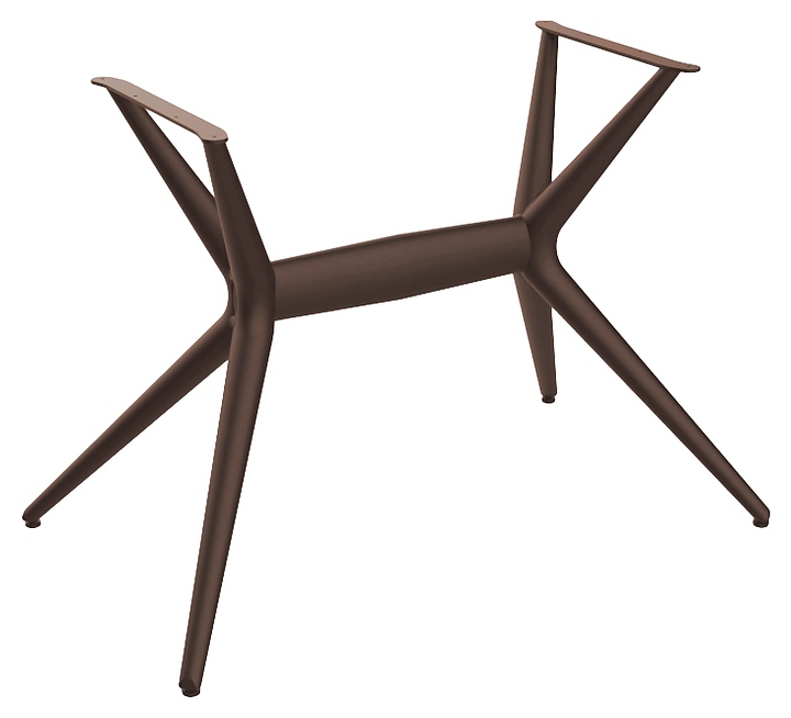 Подстолье Sheffilton SHT-TU30-2 (пластик) коричневое