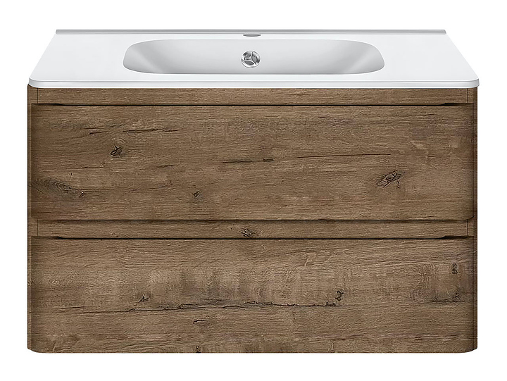 Тумба под раковину Vincea Vico 800 V.Oak 79х46,6 см, подвесная, дуб винтаж