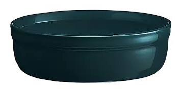 Форма для запекания Emile Henry 77646 d 130 мм h 35 мм керамика, синий