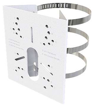 Кронштейн для крепления IP-камер на столб Milesight MS-A01