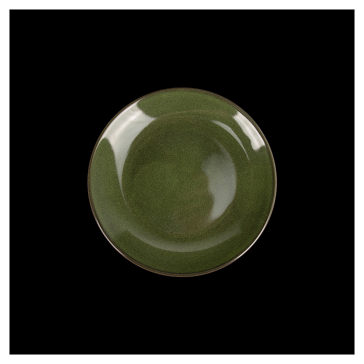 Тарелка мелкая Corone Cocorita XSY2245 d=20 см (фарфор) зеленая