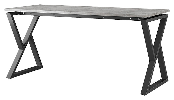 Стол компьютерный КОБОР KW-100/60 black/chicago