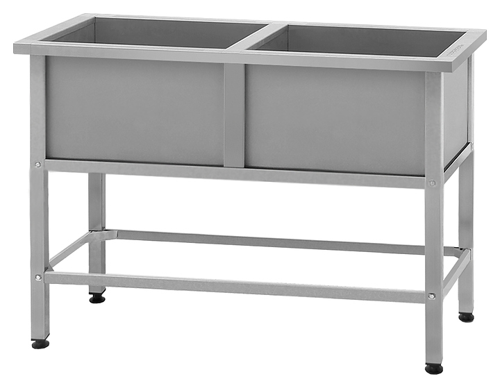 Ванна моечная Mecon Norma Inox ВМСн-700/2 ножка профильная