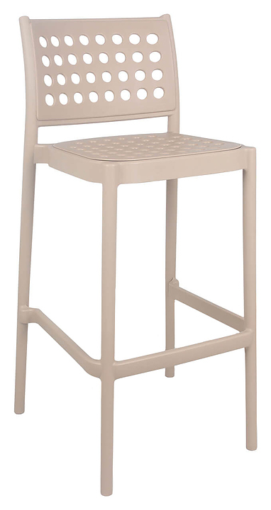 Стул барный Sheffilton SHT-S181-1 молочный какао