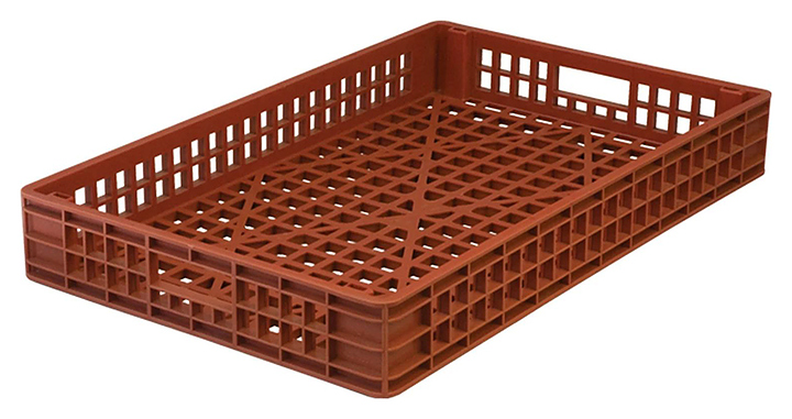 Ящик для хлеба ТАРА.РУ 402 740х460х102 мм красный