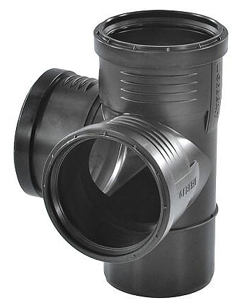 Крестовина Geberit Дн 125х110х110х87,5гр