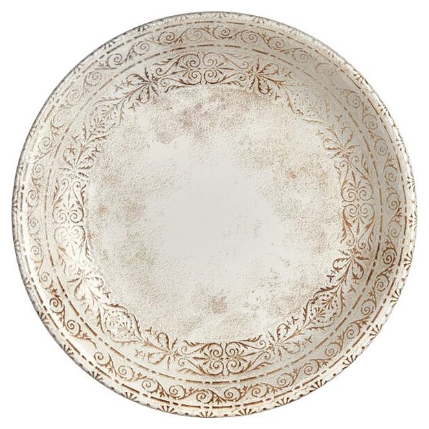 Тарелка By Bone Antico AN-ZT-21-DZ d=21 см h=1,8 см (фарфор)
