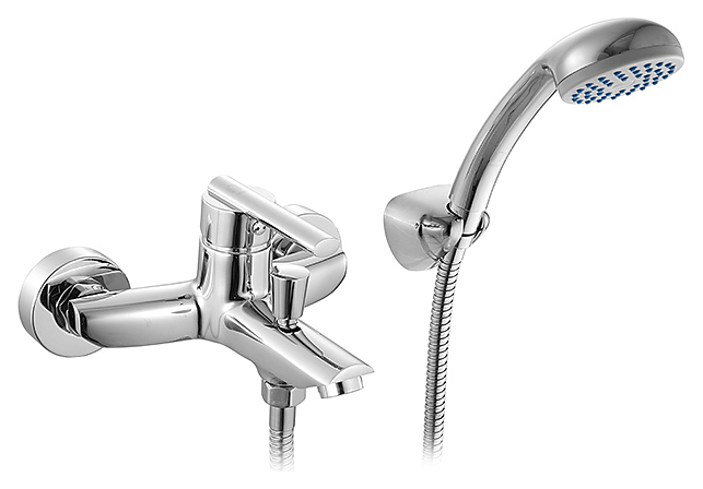 Смеситель для ванны и душа настенный Milardo Magellan MAGSB00M02