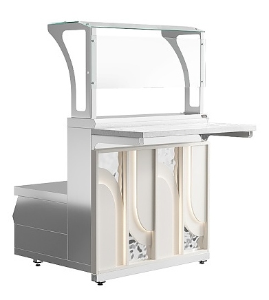 Мармит первых блюд под электрические супницы Luxstahl МПН (С) -900 Premium Arch (Арка)