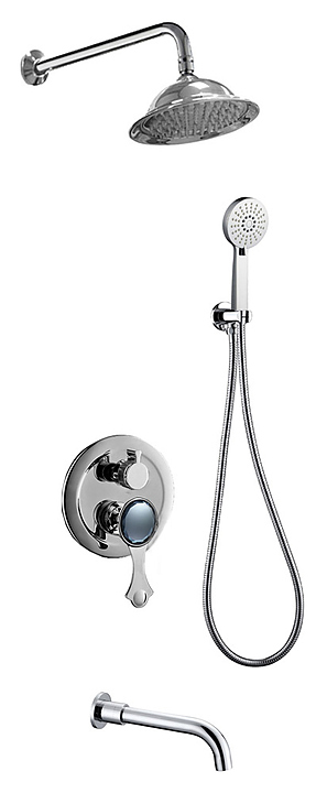 Комплект душевой Bronze de Luxe Yasmina NT800/B03