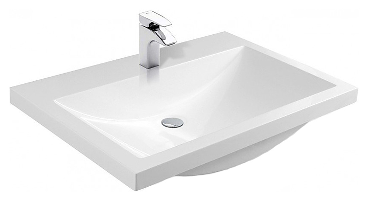 Раковина ЭСТЕТ Монако 70 ФР-00000792 70х48х13,5 см, литьевой мрамор