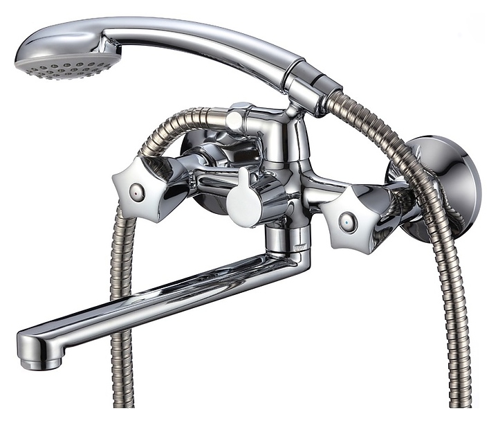 Смеситель для ванны и душа WesnaArt KAMILA KAM16-323-23251 хром