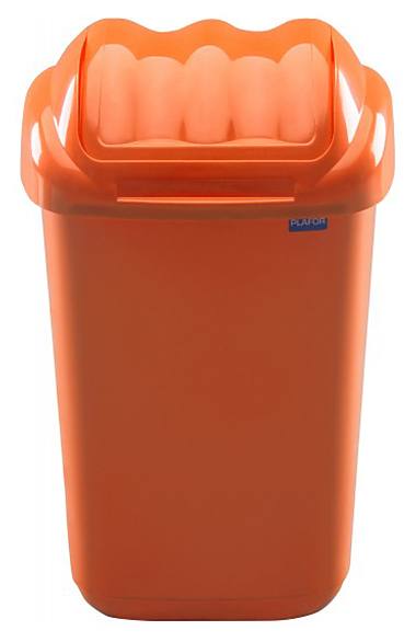 Контейнер для мусора PLAFOR Fala 15 л оранжевый