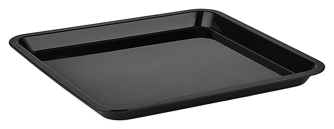 Поднос для подачи Gastroplast GFT-18/B 28х28 см (поликарбонат) черный