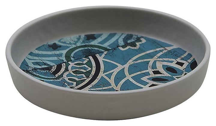 Соусник P.L. Proff Cuisine JW35105-TAI Damask Blue 175 мл 12,3х2,6 см (меламин)