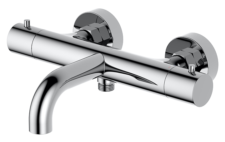 Смеситель для ванны и душа термостатический Aquatek Европа AQ1343CR хром
