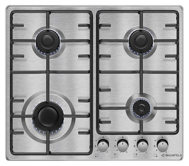 Варочная панель газовая Maunfeld EGHS.64.3STS-ES нерж. сталь